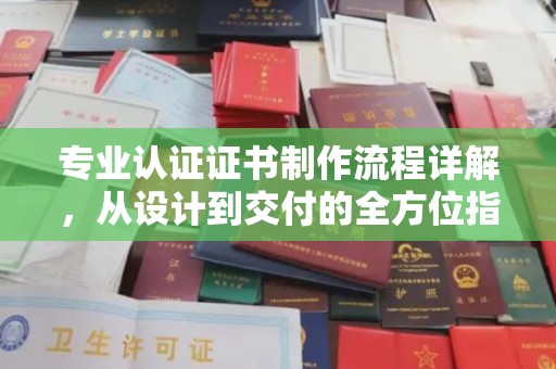 武义专业认证证书制作流程详解，从设计到交付的全方位指南