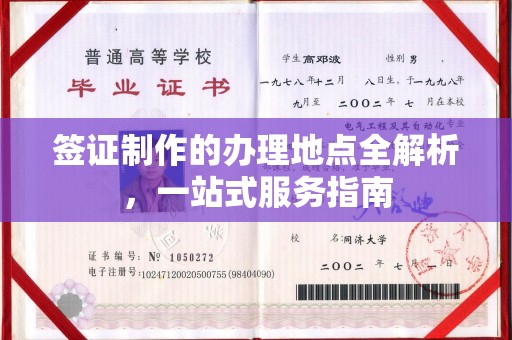 武义签证制作的办理地点全解析，一站式服务指南