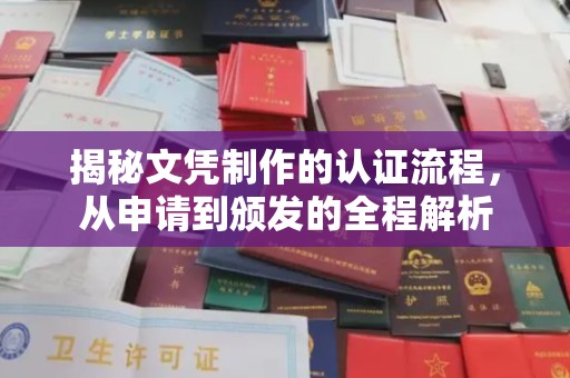 武义揭秘文凭制作的认证流程，从申请到颁发的全程解析